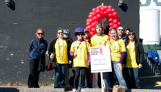 Trump AIDS Poker Walk 2011