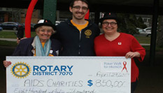 Trump AIDS Poker Walk 2011