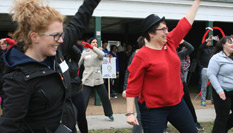 Trump AIDS Poker Walk 2011