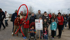 Trump AIDS Poker Walk 2011