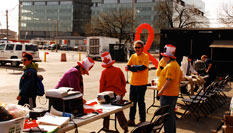 Trump AIDS Poker Walk 2011