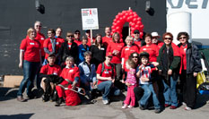 Trump AIDS Poker Walk 2011