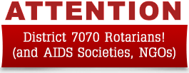 Attention District 7070 Rotarians